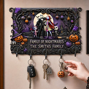 Gothic Family Acrylic Key Hanger - Personalized Gifts For Family 06ohdh280726