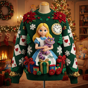 Enchanted Dreams Ugly Sweater - Personalized Gifts For Fantasy Lovers 09PALU011125-Homacus