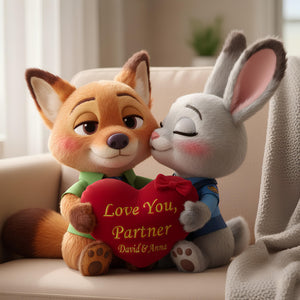 Coworker Couple Pillow - Personalized Gifts For Couple Pillow 02PGLU081225-Homacus