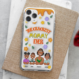 Personalized Gifts For Mom Phone Case The Crackest Mom 02KAMH200225PA-Homacus