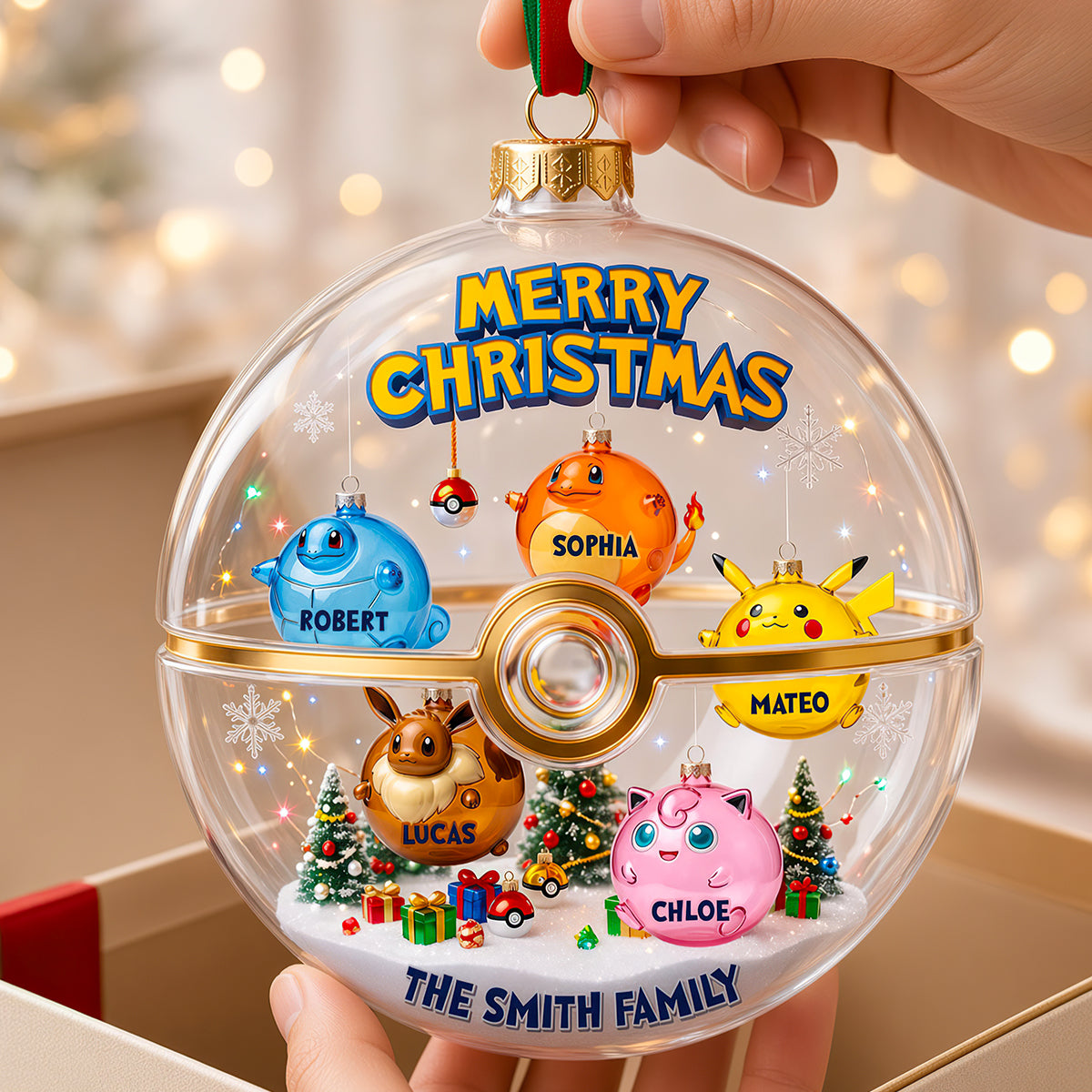 Fun Inflated Creatures Acrylic Ornament, Personalized Gifts For Family 01qhdt280826-Homacus