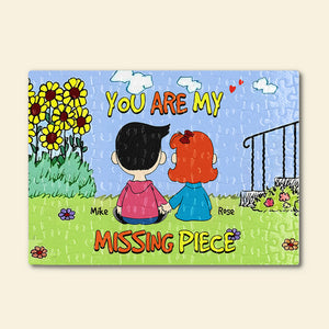 Personalized Gifts For Couple Jigsaw Puzzle, My Missing Piece 05TGMH121224HG-Homacus