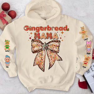 Personalized Christmas Gifts For Gingerbread Mom Sweatshirt 05KALU121024-Homacus