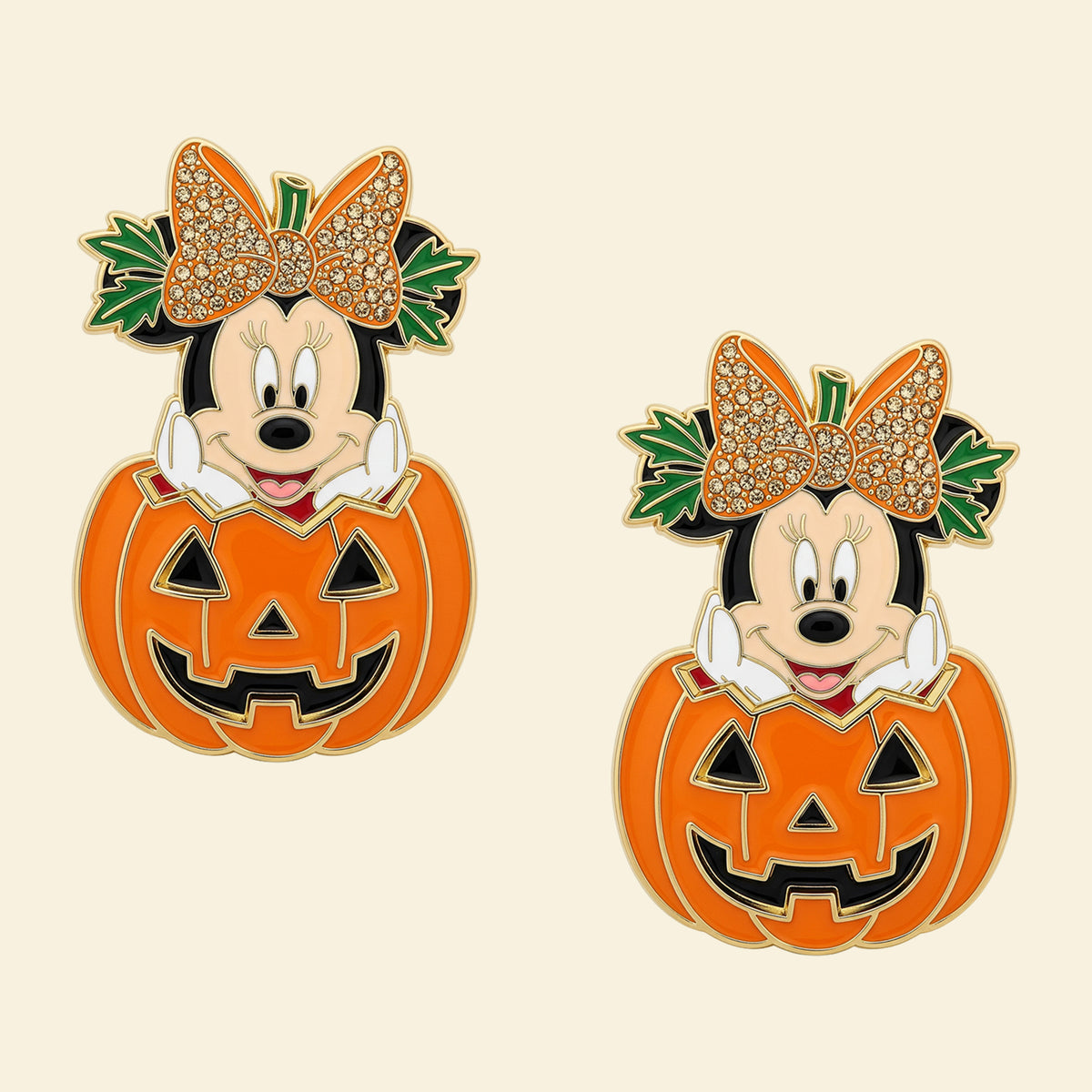 Halloween Cute Stud Earrings Personalized Gifts For Fans 01PGDT180825-Homacus