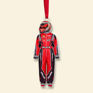 Personalized Christmas Gift For Racing Lover Ornament Racing Uniform Ornament 02OHMH021024-Homacus