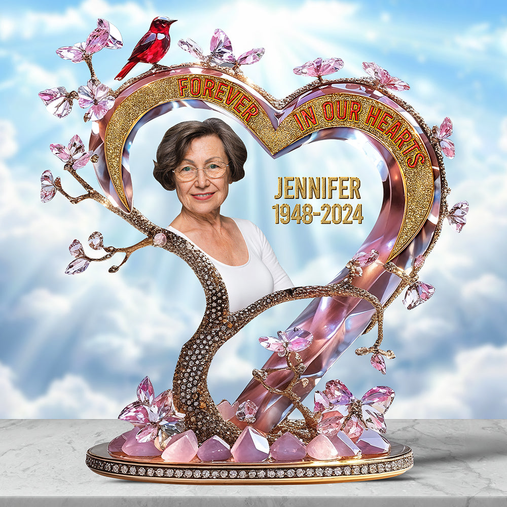 Memorial Acrylic Plaque Custom Photo Gifts For Heaven 04TGQN280425-Homacus