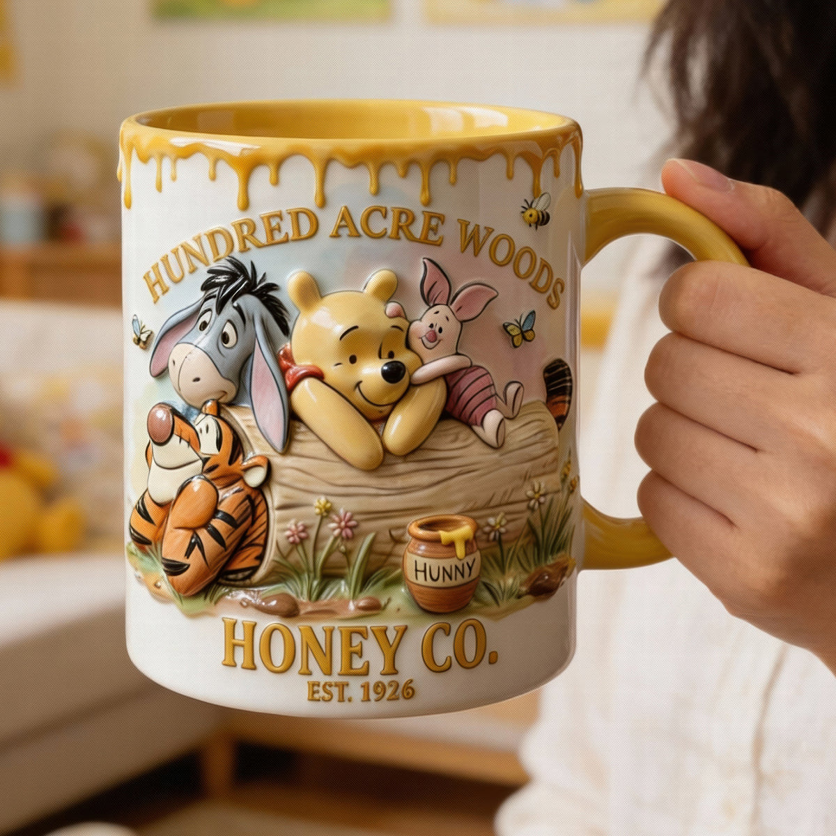 Whimsical Woodland Friends Coffee Mug - Personalized Gifts 05qhqn150126-Homacus