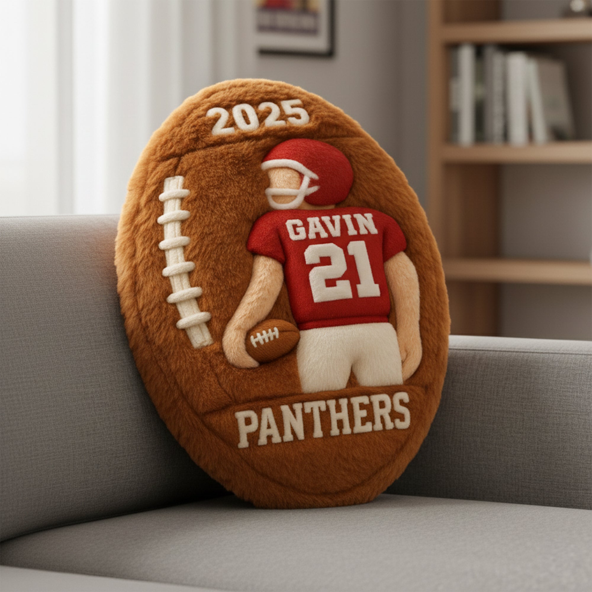Game Day Energy Shaped Pillow - Personalized Gifts For Kids 06NALU131125-Homacus