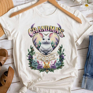 Personalized Gifts For Grandma 2d Shirt, Grandma's Peeps Easter Gifts 03TGMH240125-Homacus