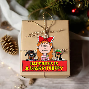 Personalized Gifts For Dog Lovers Christmas Acrylic Ornament 03OHLU271124HG-Homacus