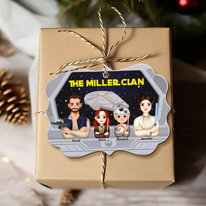 Personalized Gifts For Family Ornament, Galaxy Clan 02qhqn281024hg-Homacus