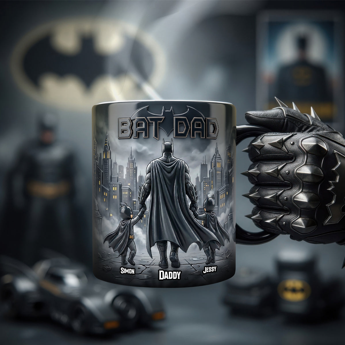 Legendary Guardian Dad Magic Mug - Personalized Gifts For Dad 03NADH040526-Homacus