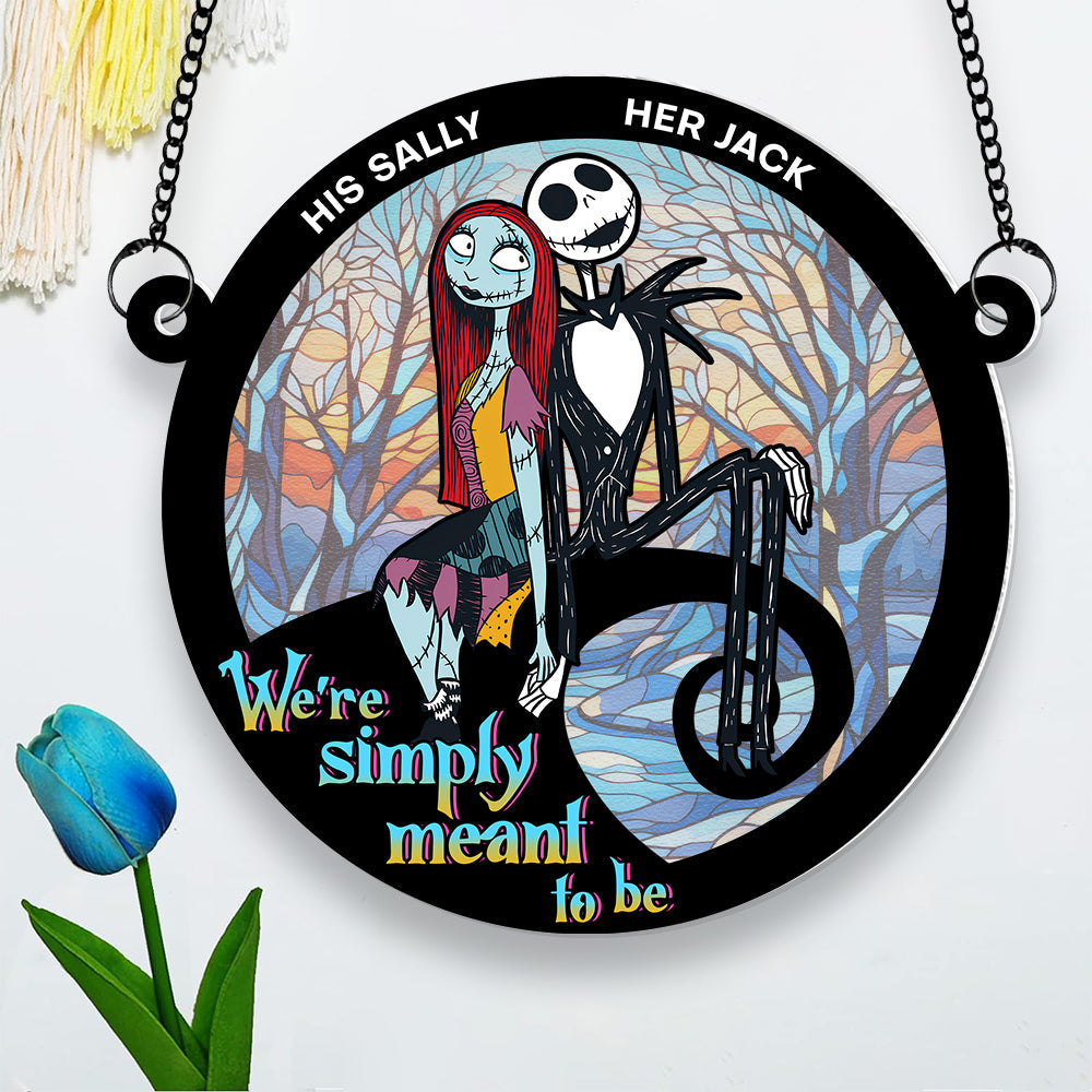 Personalized Gifts For Couple Suncatcher Ornament 04ACDT120724-Homacus