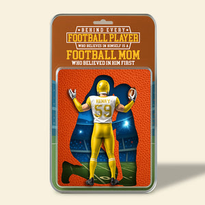 American Football Mom Acrylic Plaque - Personalized Gifts For Mother 012OHDT280425-Homacus