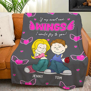 Personalized Gifts For Couple Blanket 02TODT020125HG-Homacus