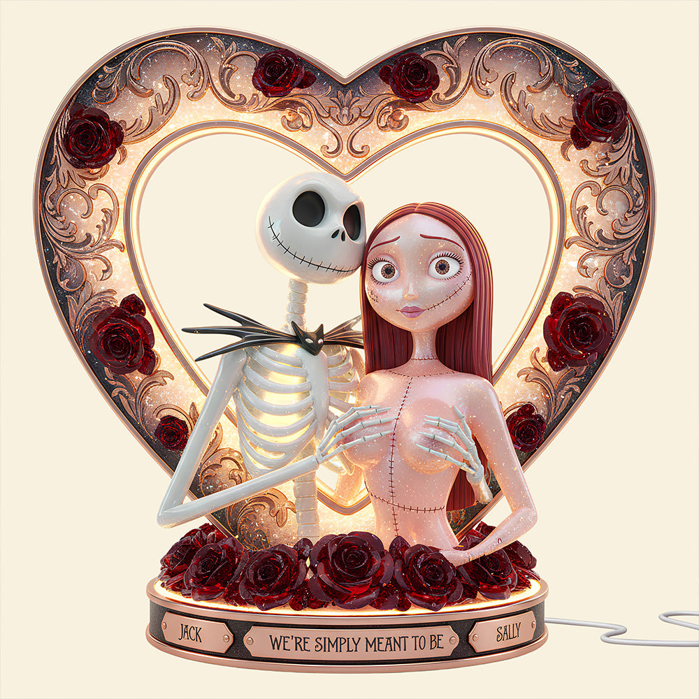 Naughty Spooky Couple Light Box - Personalized Gift For Couples 03OHDT021225-Homacus