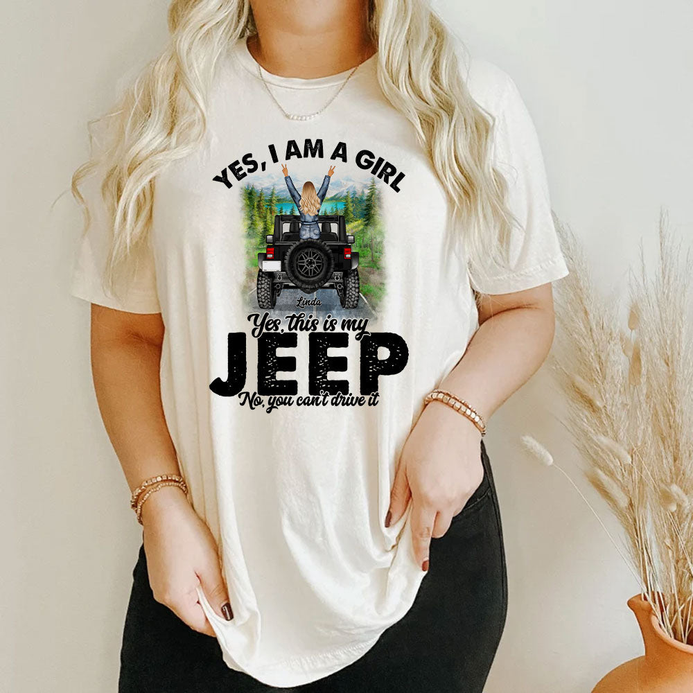 Personalized Gifts For Her Shirt I Am A Girl 07HULH040522-Homacus