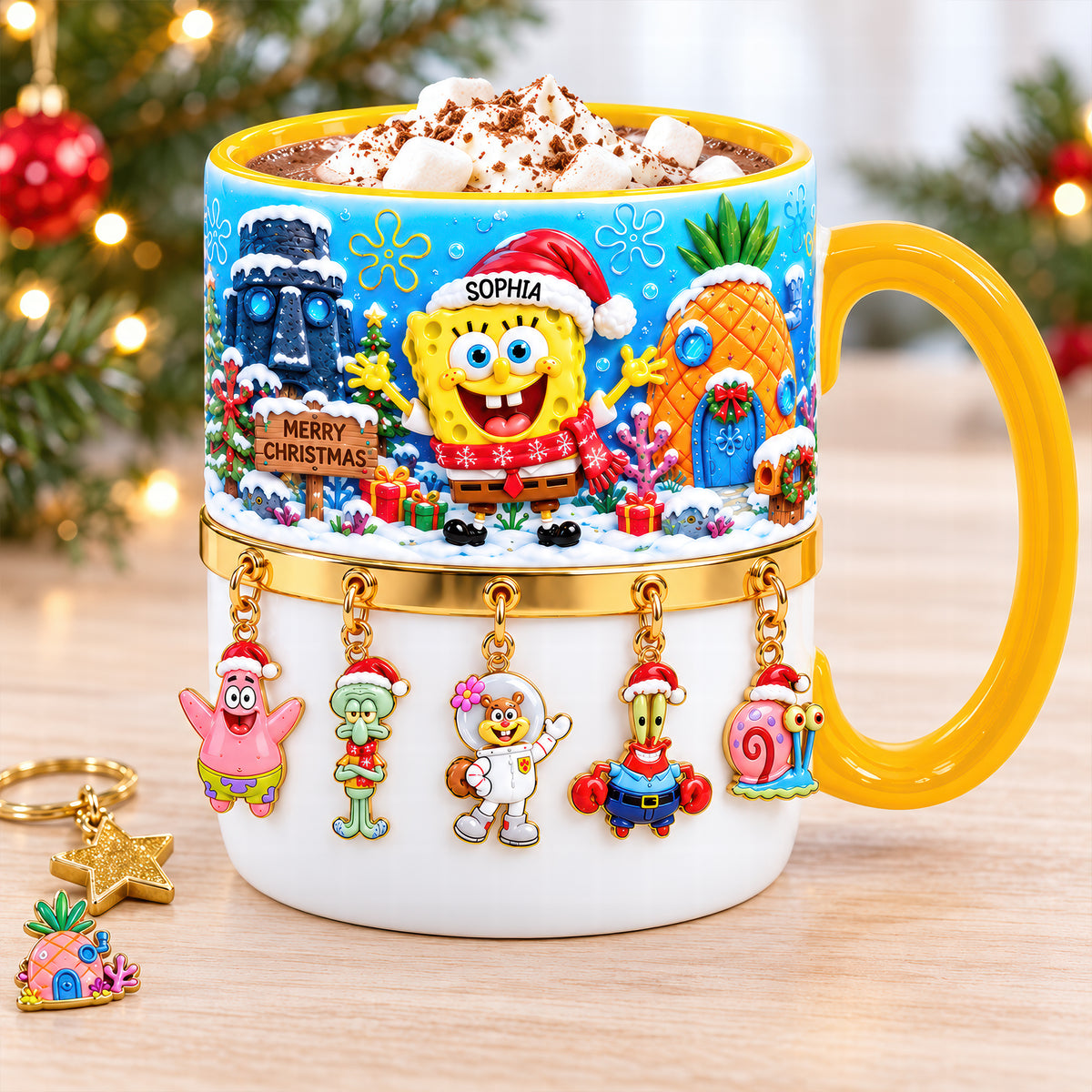 Underwater Lovely Christmas Accent Mug - Personalized Christmas Gifts 05ttqn290926-Homacus