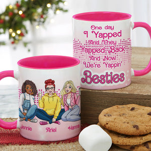 Personalized Gifts For Besties Accent Mug Yappin Besties 04XQLU021224HH-Homacus