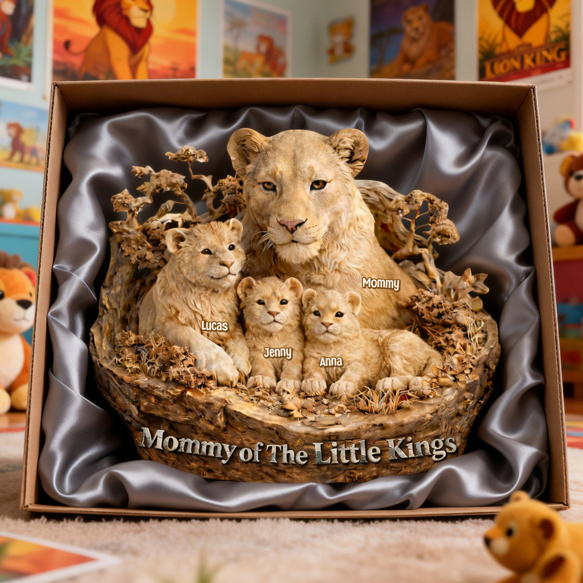 Mom And Kids Acrylic Plaque - Personalized Mother's Day Gifts 01ohtn240226-Homacus