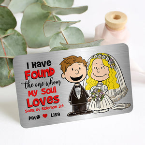 Personalized Gifts For Couple Wedding Wallet Card Found My Soul Loves 02XQMH090125DA-Homacus