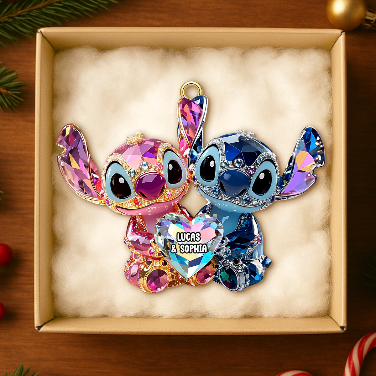 Personalized Gifts For Couple Christmas Ornament 02tgtn230925-Homacus