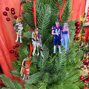 Custom Photo Gifts For American Football Ornament 98acvp140924-Homacus