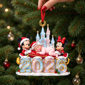 Baby Whimsical Christmas 2026 Ornament - Personalized Christmas Gifts For Kids 01tydh241026-Homacus