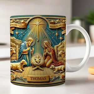 Personalized Gifts For Jesus Lover Coffee Mug, Trust In The Lord 03tgpu311224-Homacus