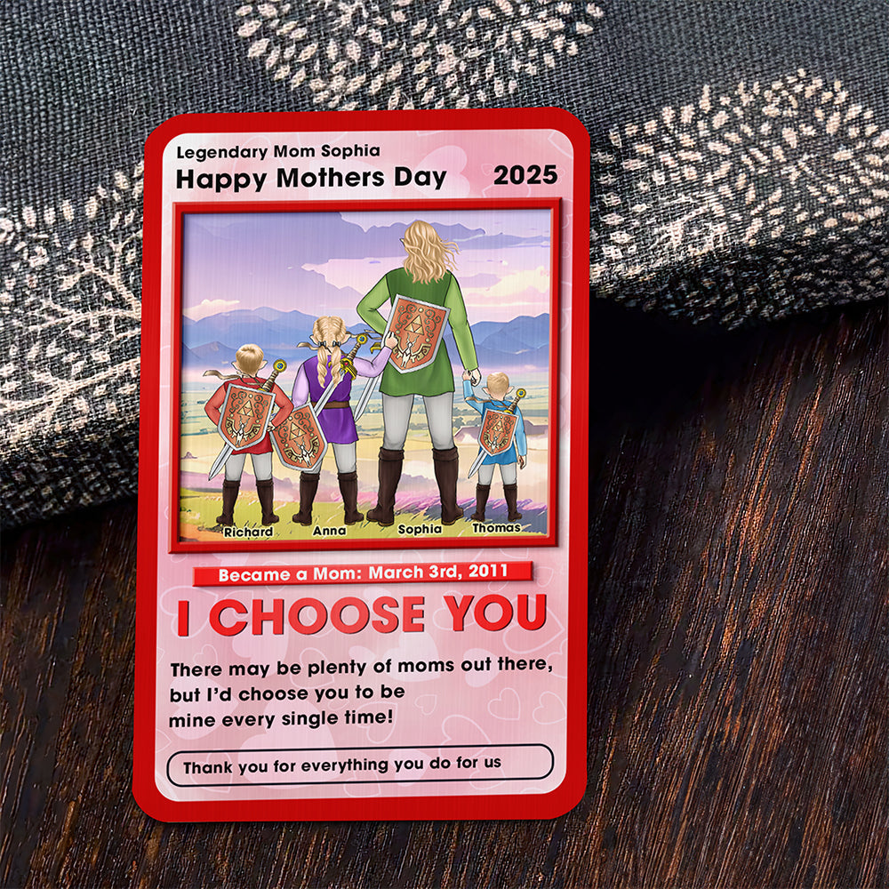 Personalized Gifts For Mom Wallet Card 04kaqn180225hg-Homacus