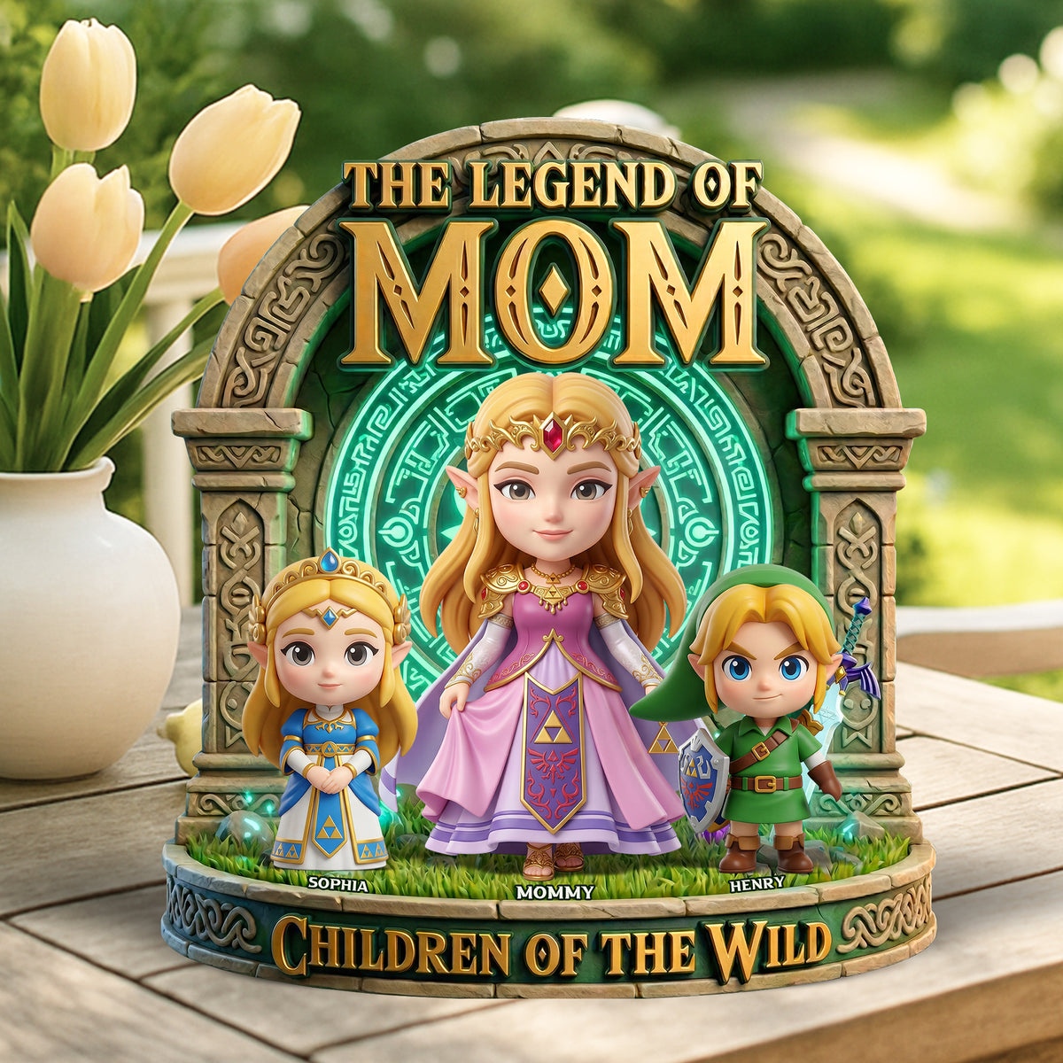 The Legend Of Mom Acrylic Plaque - Personalized Mother's Day Gifts 01NAQN280326-Homacus