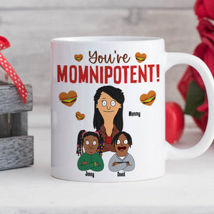 Personalized Gifts For Mom Coffee Mug 02natn120225hg You're Momnipotent-Homacus