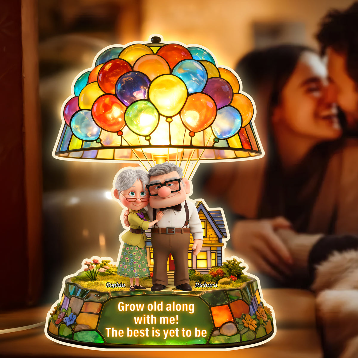 Grow Old Along With Me Acrylic Light Box - Personalized Gifts For Couple 04ohqn030226-Homacus