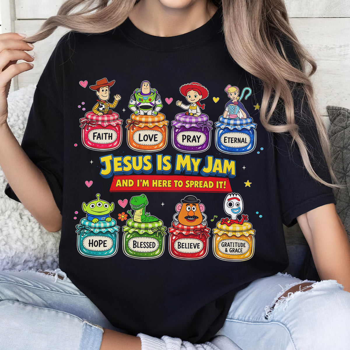 Sweet Faith Jam Jars Shirt - Personalized Gift For Christians 01HUQN010826-Homacus