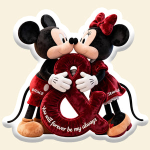 Romantic Couple Custom Shape Pillow - Personalized Gifts For Couples 02ohdt091225-Homacus