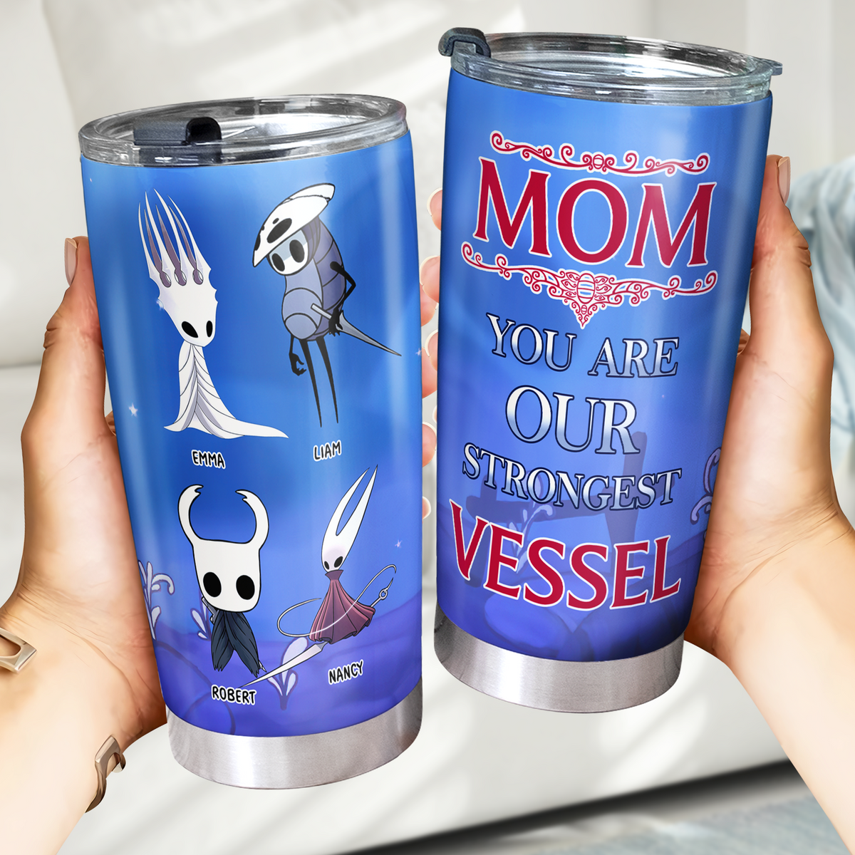 Personalized Gifts For Mom Tumbler 02ohpu270225 Our Strongest Vessel-Homacus