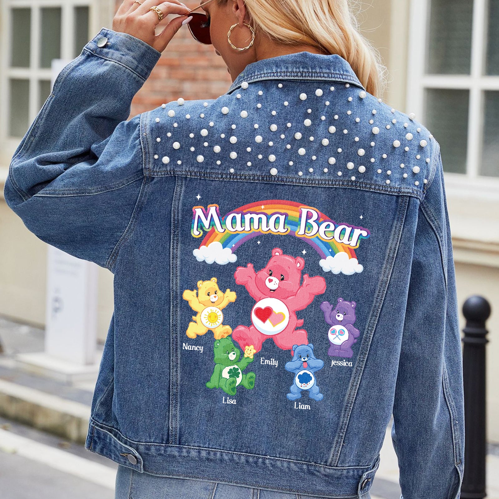 Personalized Gifts For Mom Denim Jacket 03napu050424-Homacus