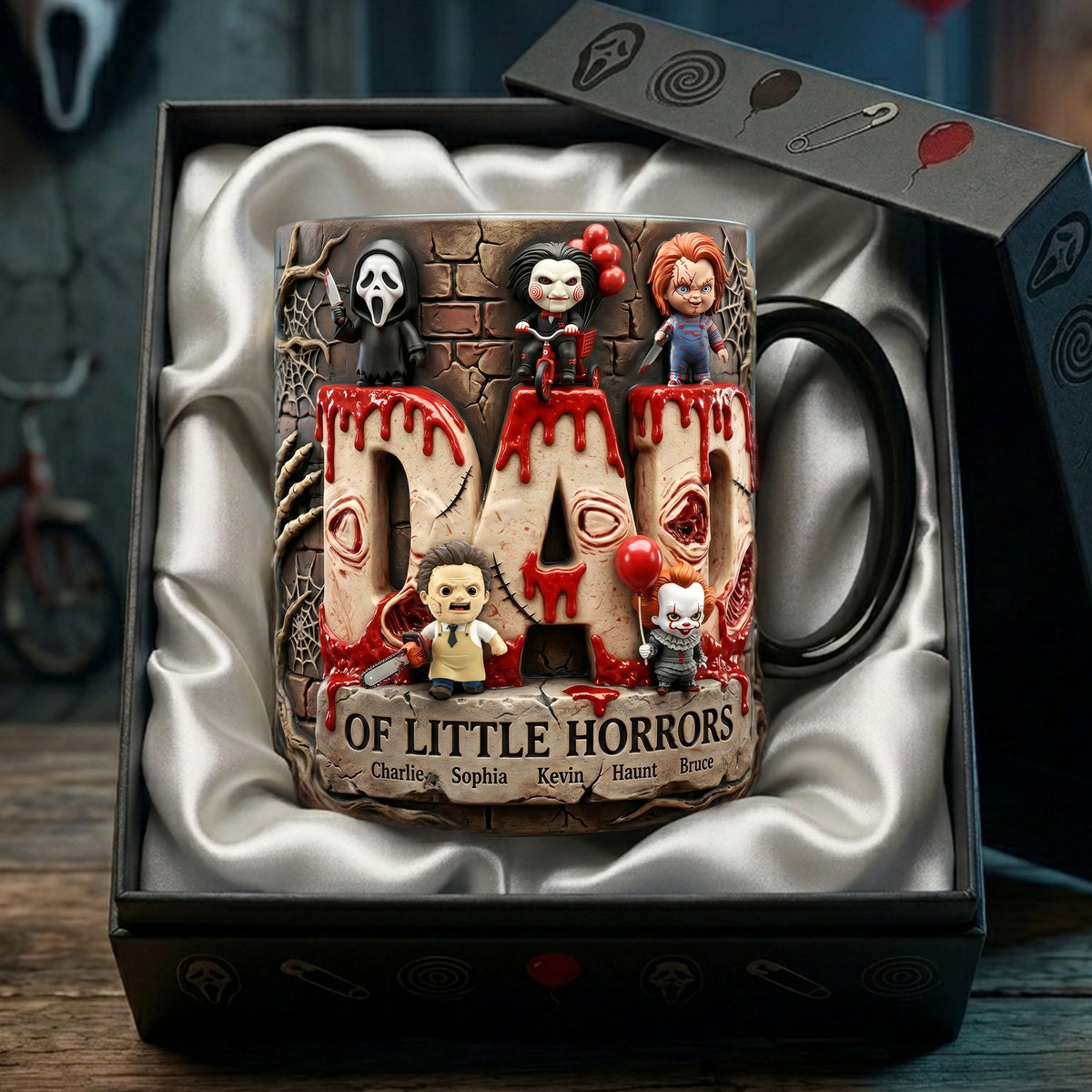 Chaotic Dad Magic Mug, Personalized Gifts For Dad 05qhlu060526-Homacus