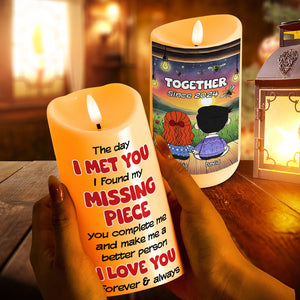 Personalized Gifts For Couple LED Candle I Love You Forever And Always 04TODT021224HG-Homacus