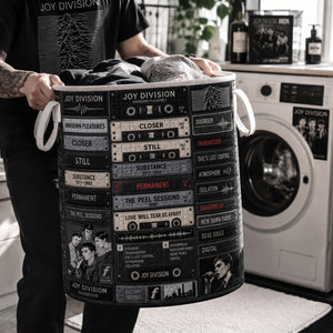 Retro Cassette Laundry Basket - Personalized Gifts 02hulu100726