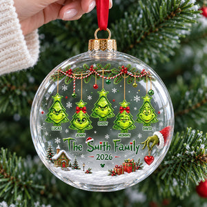 Family Ornament - Personalized Gifts For Family Christmas Ornament 03OHTN040926-Homacus