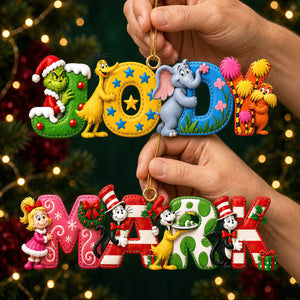 Christmas Alphabet Ornament - Personalized Gifts For Christmas 03padt081026-Homacus