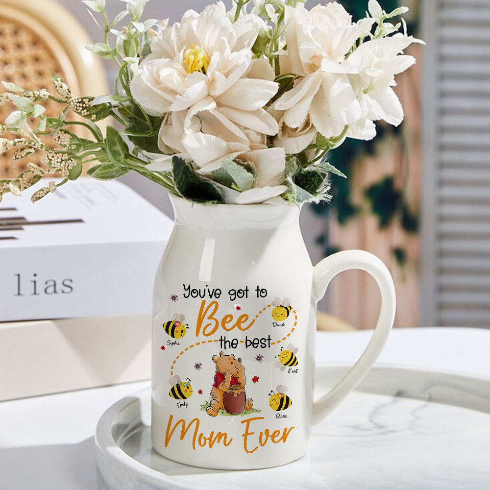 Personalized Gifts For Mom Flower Vase Best Mom Ever 02naqn050324-Homacus