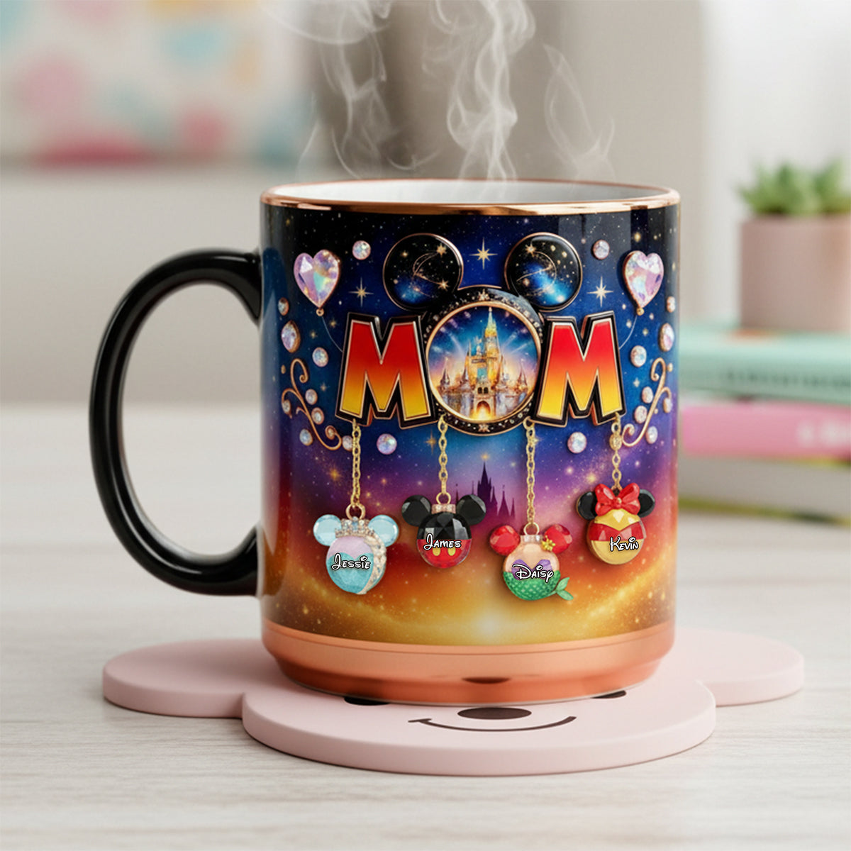 Sweet Family Magic Mug - Personalized Gifts For Mom 04OHTA090426-Homacus