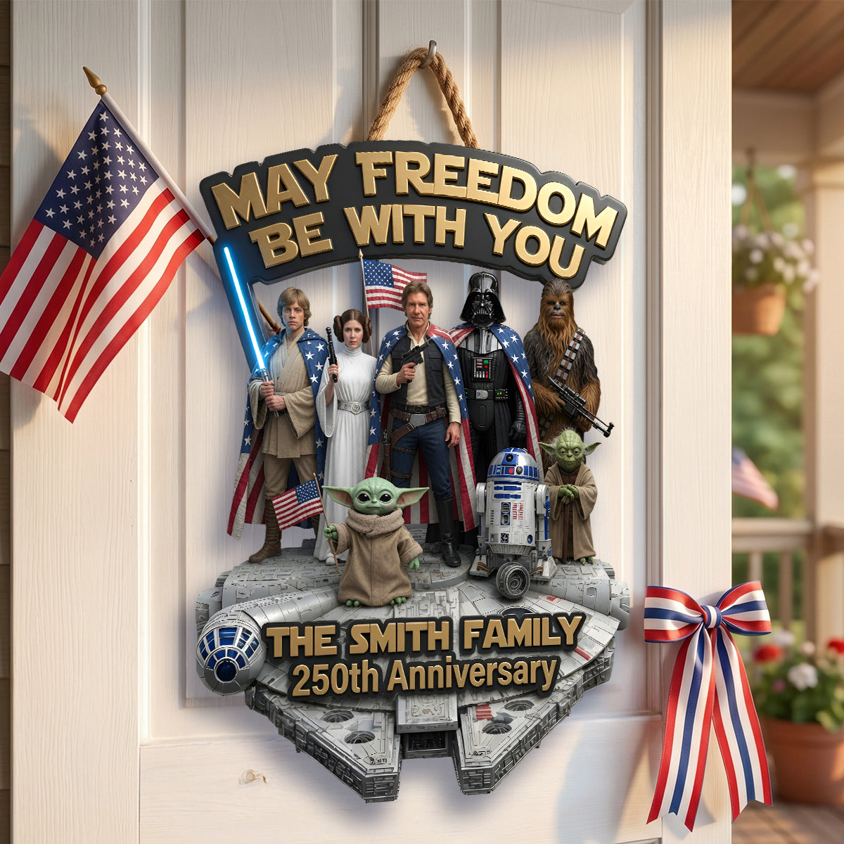 250th Anniversary Acrylic Sign - Personalized Gifts For Family 03TYDH100626-Homacus