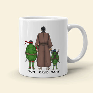 Personalized Gifts For Dad Coffee Mug Turtley Awesome Father 04NATN310523HA-01-Homacus
