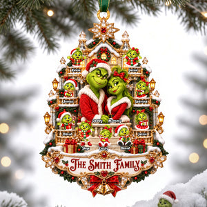 Mischief Family Christmas Ornament - Personalized Gift For Family 04HATA100926-Homacus