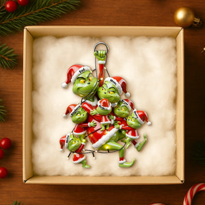 Fun Playing Family Hanging Ornament - Personalized Gifts For Family 03QHDT061025-Homacus