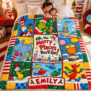 Magical Movie Worlds Blanket - Personalized Gifts For Movie Lovers 03halu061026-Homacus