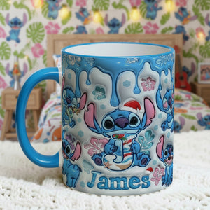 Tropical Christmas Coffee Mug Personalized Gifts 08TGLU241125-Homacus